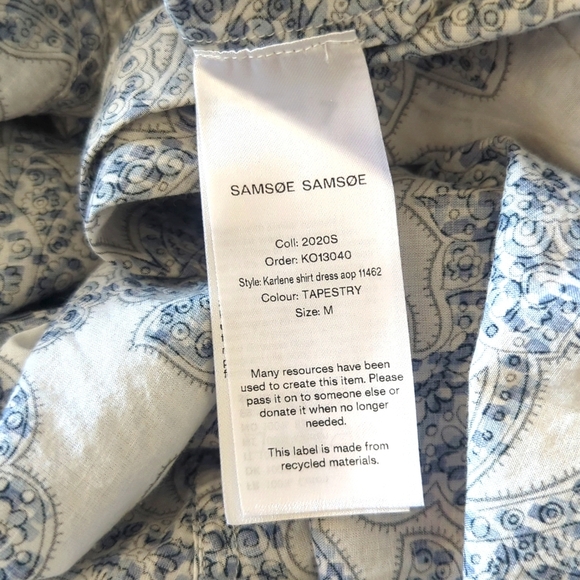 Samsoe Samsoe Karlene Tapestry Shirt Dress - Picture 6 of 6